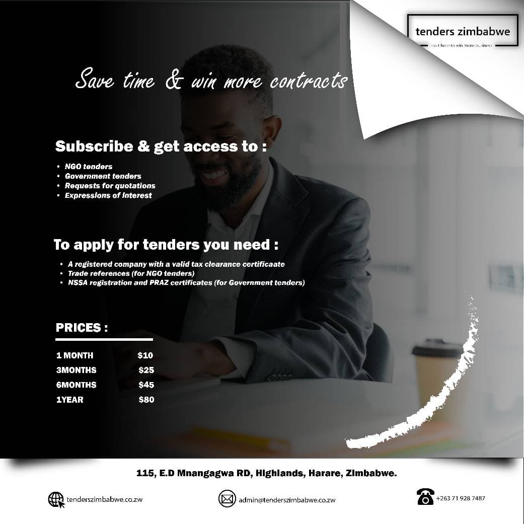Accessing Tenders Zimbabwe: Subscription Information